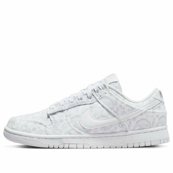 Nike ナイキ レディース スニーカー White 【(WMNS) Nike Dunk Low \u0027White Paisley\u0027 DJ9955-100】  大きさ US_5.5(22.5糎)