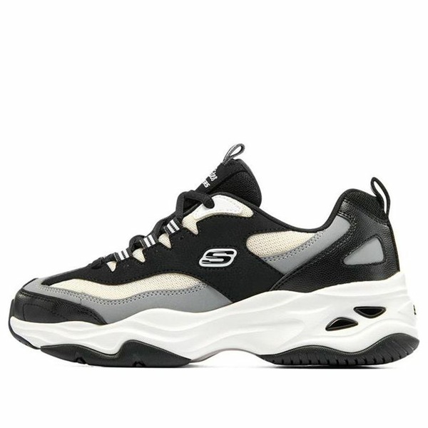 Skechers スケッチャーズ レディース スニーカー Grey/Black/White 【(WMNS) Skechers D'lites 4.0 'Grey Black' 896144-BKW】 サイズ US_5(22.0cm)｜asty