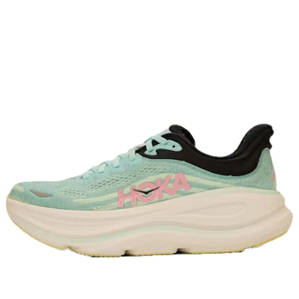 HOKA ONE ONE ホカオネオネ レディース スニーカー Blue Spark/Mint Fluorite 【(WMNS) HOKA ONE ONE Bondi 9 \u0027Blue Spark Mint Fluorite\u0027 1162012-BTF】  大きさ US_5(22.0糎)