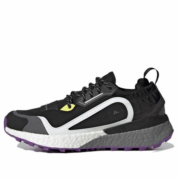 adidas アディダス レディース スニーカー Black/White 【(WMNS) adidas Stella McCartney x Outdoor Boost 2.0 'Black Purple' GX9873】 サイズ US_5.5(22.5cm)｜asty 27,972円