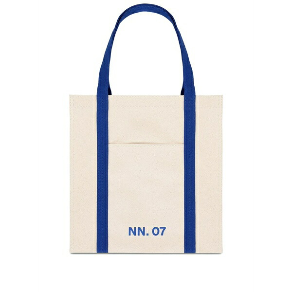 エヌエヌ77 メンズ トートバッグ 御徒面子 Canvas tote bag Neutrals
