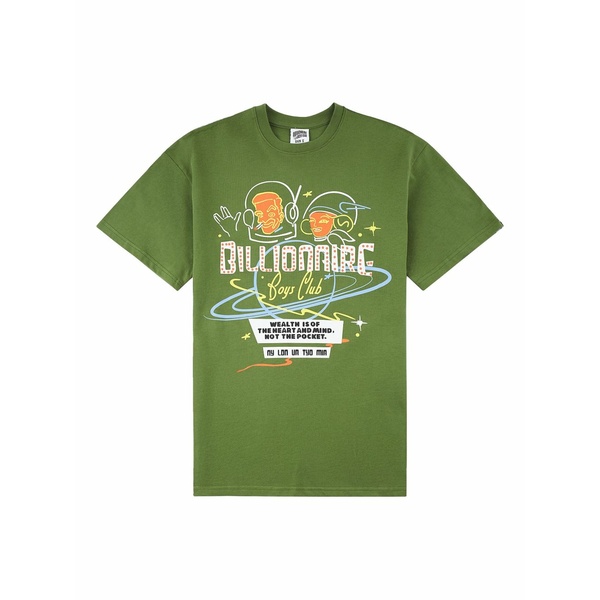ビリオネアボーイズクラブ メンズ ティーシャツ トップス Lights t-shirt Green メンズファッション-Tシャツ・カットソー