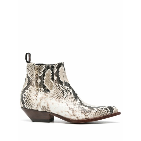 ソノラ レディース ブーツ シューズ 40mm hidalgo leather boots Neutrals|asty