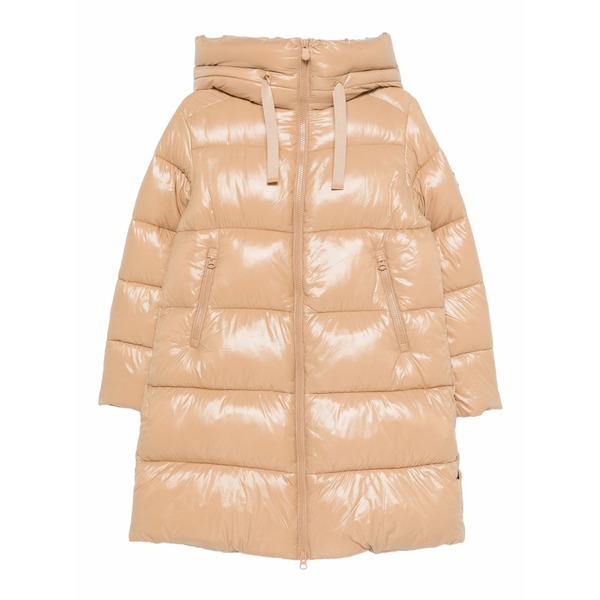 セーブザダック レディース コート アウター Hooded puffer coat Neutrals｜asty