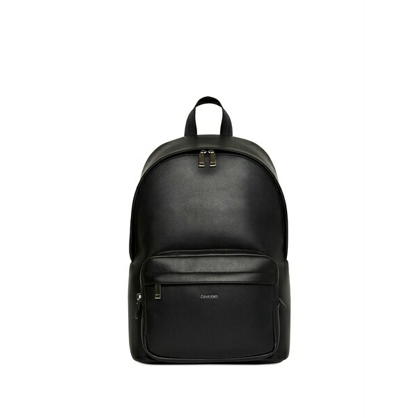 カルバンクライン メンズ バックパック・リュックサック バッグ Zipped backpack Black｜asty