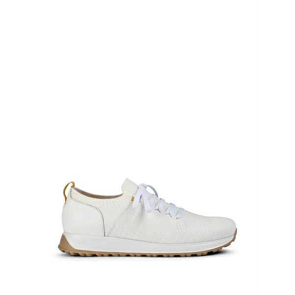 ドンカルズ メンズ スニーカー シューズ Leather technical fabric sneakers White