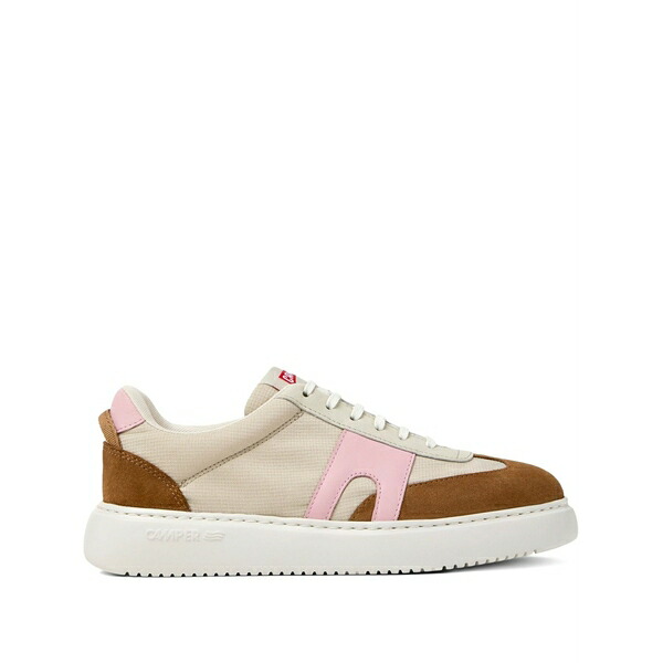 カンペール レディース スニーカー シューズ Runner k21 suede panelled sneakers Neutrals