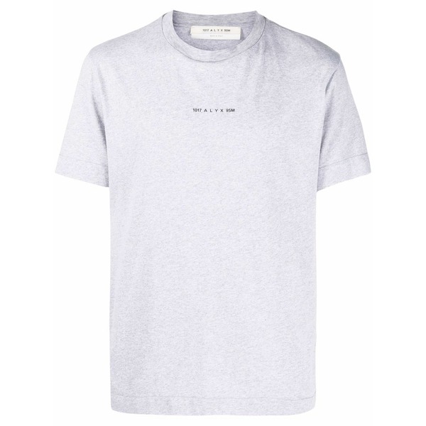 1017 アリクス 9 エスエム メンズ Tシャツ トップス Graphic-print t-shirt Grey｜asty