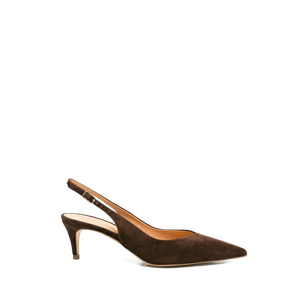 ザ・セラー レディース パンプス シューズ Point-toe slingback pumps Brown