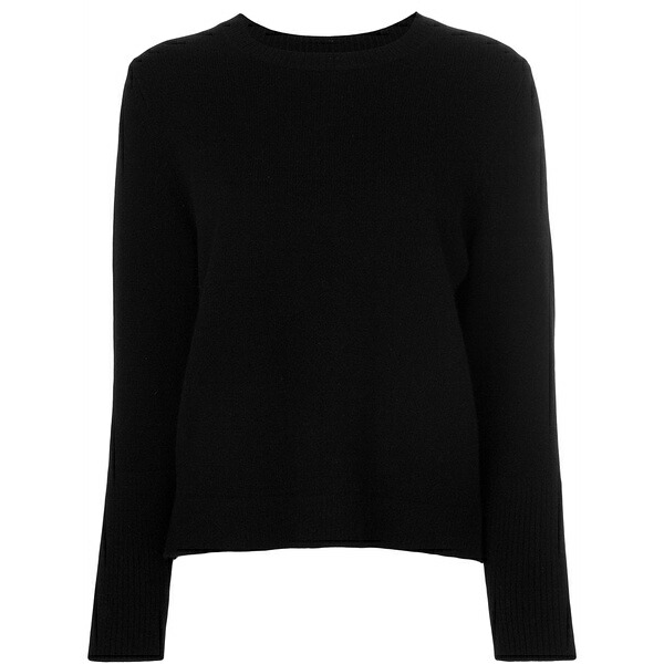 チンティアンドパーカー レディース 編み物\u0026スウェーター アウター Boxy cashmere sweater Black