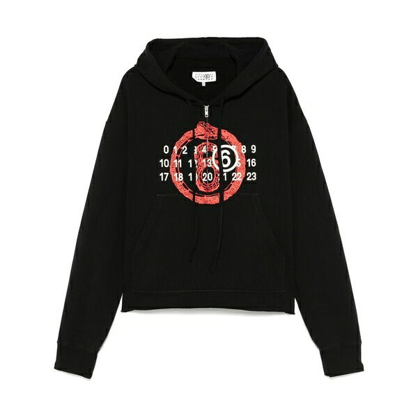 マルタンマルジェラ メンズ パーカー・スウェットシャツ アウター Year of the snake hoodie Black｜asty