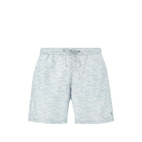 ポールアンドシャーク メンズ カジュアルパンツ ボトムス Sharks waves print swimwear Blue｜asty
