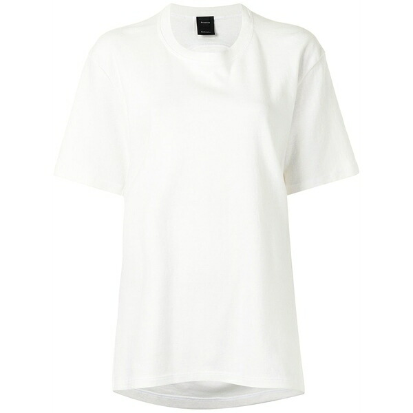 プロエンザショラー レディース プルオーバー トップス Rear cut-out detail t-shirt White