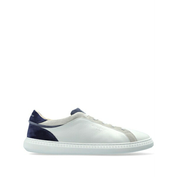 ジバンシー メンズ スニーカー シューズ Leather sneakers White