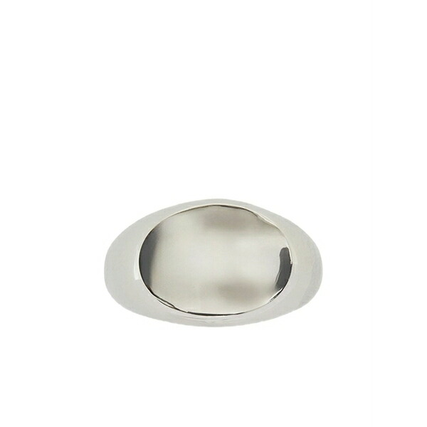 ジル・サンダー メンズ 輪っか 佩び物 Polished signet ring Silver