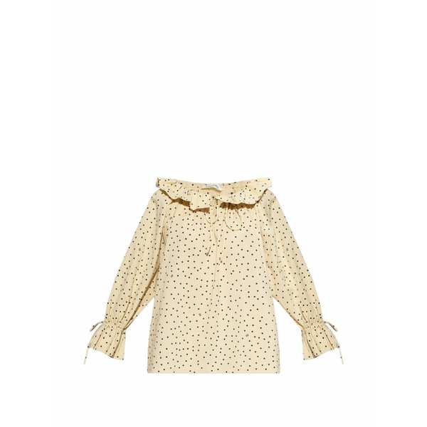 バイマレンバーガー レディース シャツ トップス Dicte voile blouse Neutrals|asty