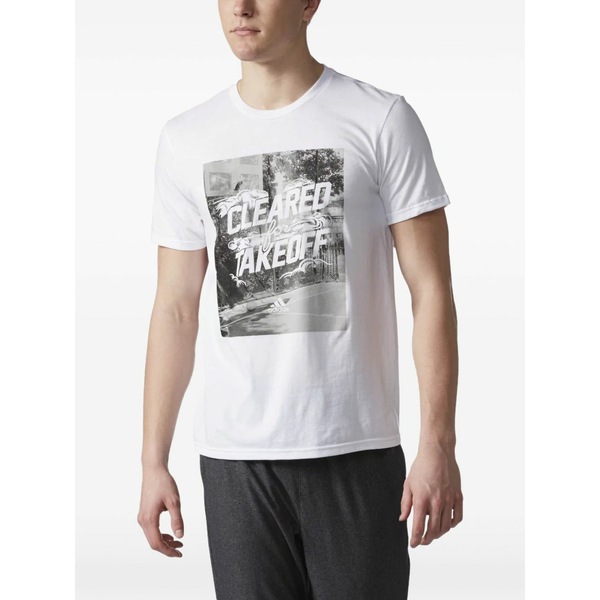 アディダス メンズ Tシャツ トップス Stadium take off ball "white" t-shirt White|asty