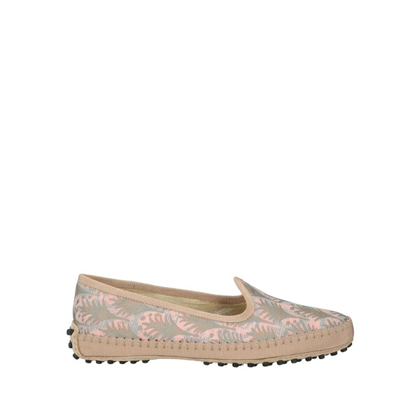 【貨物輸送無料】 トッズ レディース スリッポン・ローファー シューズ Loafers Pink