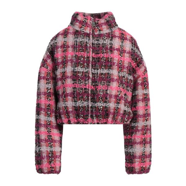 【送料無料】 クリスジョイ レディース ジャケット＆ブルゾン アウター Puffers Pink｜asty