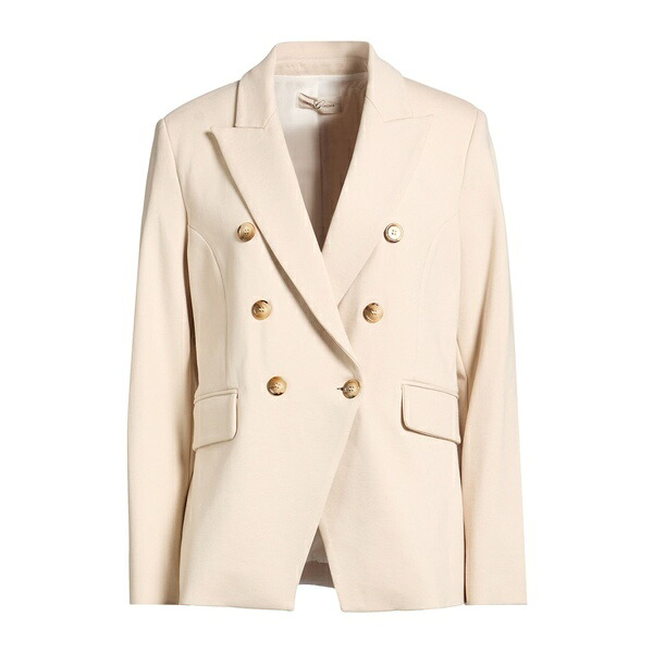 【貨物輸送無料】 コルテ 恒星日 ゴンザガ レディース 上衣＆上衣 アウター Blazers Beige
