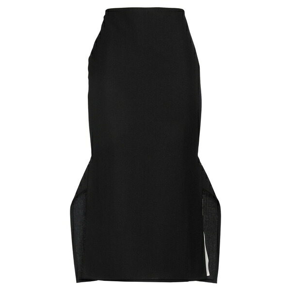 【貨物輸送無料】 ザロウ レディース スコート ボトムス Midi skirts Black