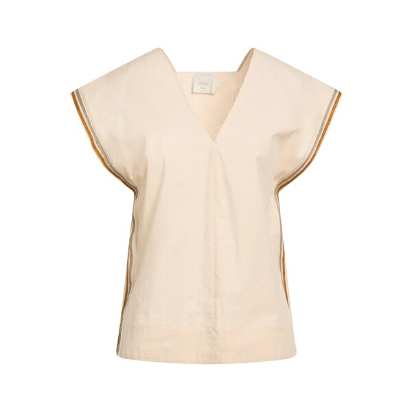 【貨物輸送無料】 アリジ レディース ティーシャツ トップス Tops Beige トップス-Tシャツ・カットソー-レディースファッション