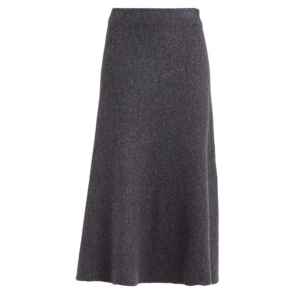 【貨物輸送無料】 ジル・サンダー レディース スコート ボトムス Midi skirts Grey