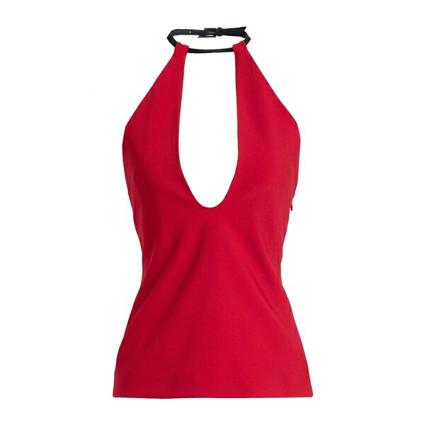 【貨物輸送無料】 ジ アティコ レディース ティーシャツ トップス Tops Red