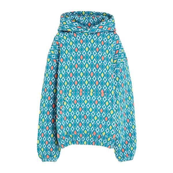【貨物輸送無料】 ボン犀 レディース パーカー・スウェットシャツ アウター Sweatshirts Azure