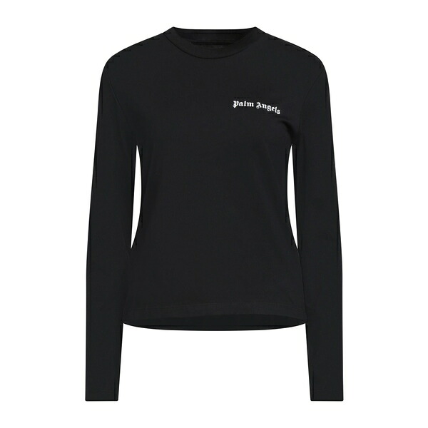 【貨物輸送無料】 パーム・エンジェルス レディース プルオーバー トップス T-shirts Black