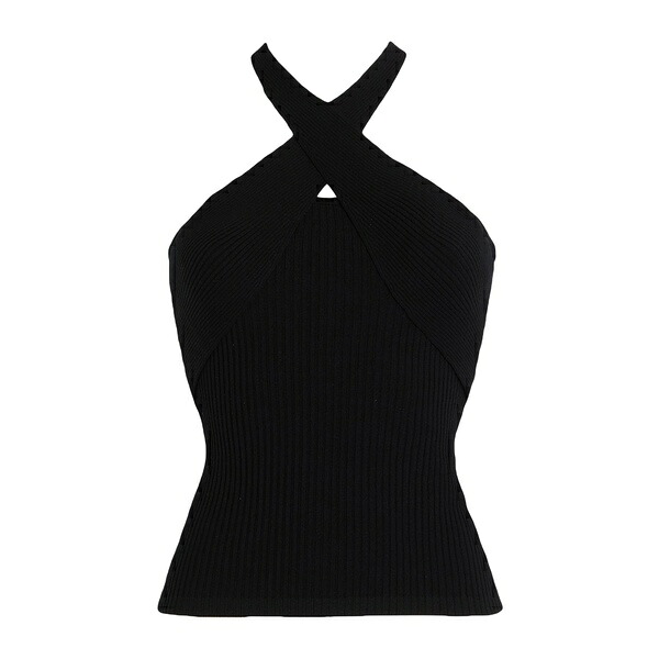 【貨物輸送無料】 エムエスジイエム レディース プルオーバー トップス Tops Black