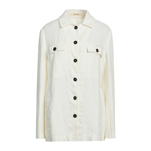 【送料無料】 マッシモ アルバ レディース ジャケット＆ブルゾン アウター Blazers White｜asty