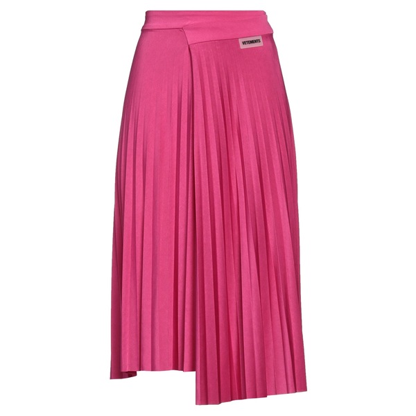 【貨物輸送無料】 ヴェトモン レディース スコート ボトムス Midi skirts Pink