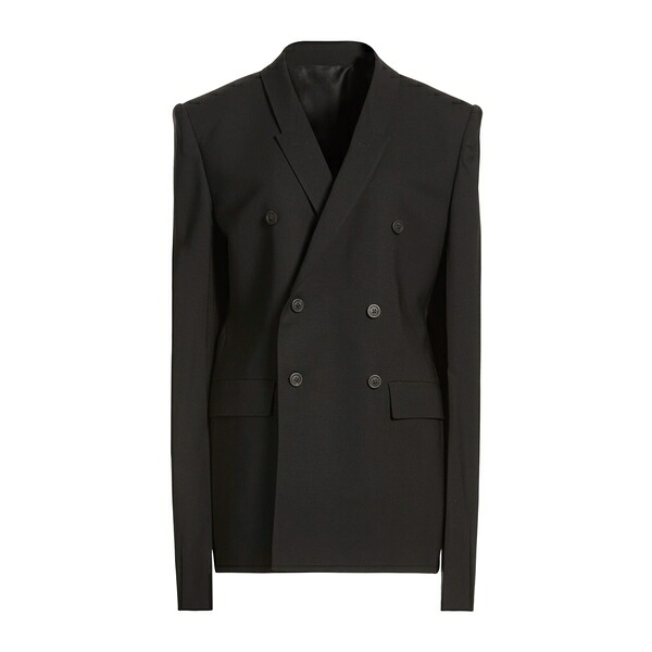【貨物輸送無料】 リックオウエンス レディース 上衣＆上衣 アウター Blazers Black