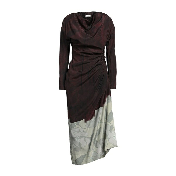 【貨物輸送無料】 ドリス・ヴァン・ノッテン レディース 衣裳 トップス Maxi dresses Brown