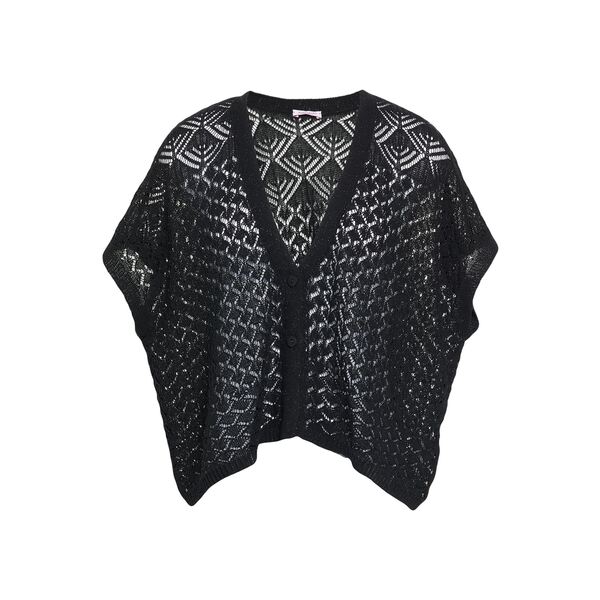【貨物輸送無料】 ロッソピューロ レディース ジレー アウター Cardigans Black