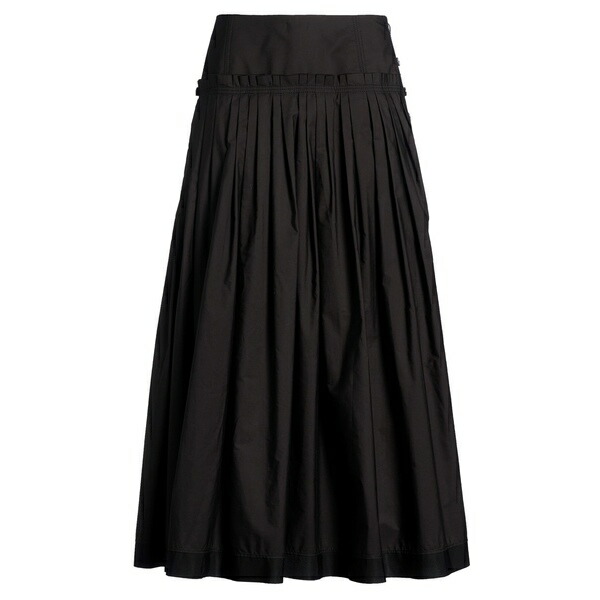 【貨物輸送無料】 ランバン レディース スコート ボトムス Maxi skirts Black