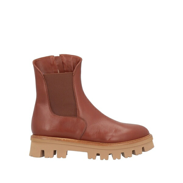 【貨物輸送無料】 エージーエル レディース ブーツ シューズ Ankle boots Brown