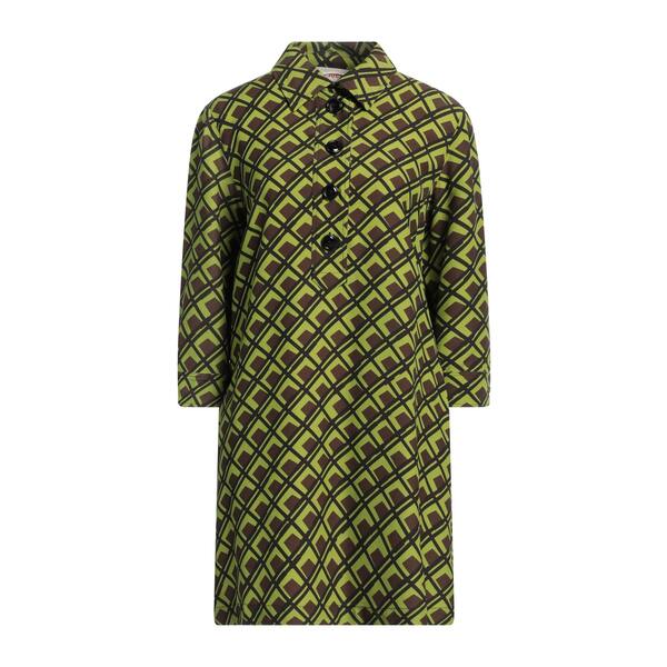 【送料無料】 ユッカ レディース ワンピース トップス Mini dresses Green｜asty