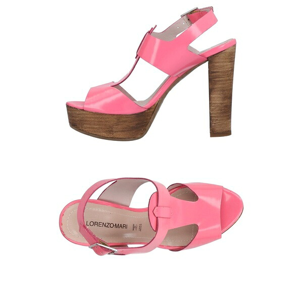 【貨物輸送無料】 ロレンツォ マリ レディース サンダル シューズ Sandals Pink