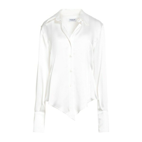 【送料無料】 ドンダップ レディース シャツ トップス Shirts White|asty