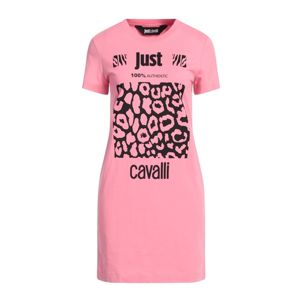 【送料無料】 ロベルトカヴァリ レディース ワンピース トップス Mini dresses Pink｜asty