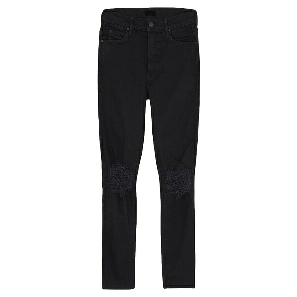 【貨物輸送無料】 お母さん レディース ジーンズズボン下 ボトムス Jeans Black