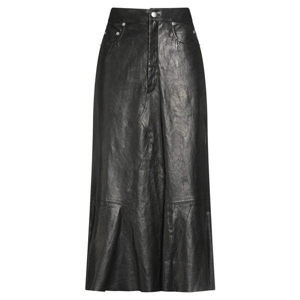 【貨物輸送無料】 リックオウエンス レディース スコート ボトムス Midi skirts Black
