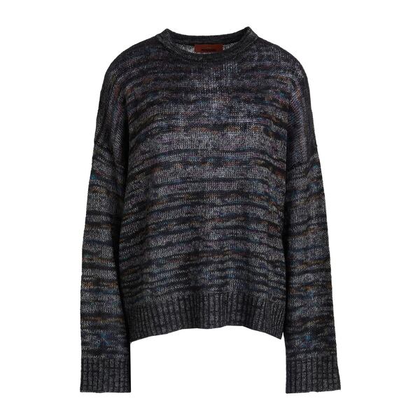 【貨物輸送無料】 ミッソーニ レディース 編み物\u0026プルオーバー アウター Sweaters Black