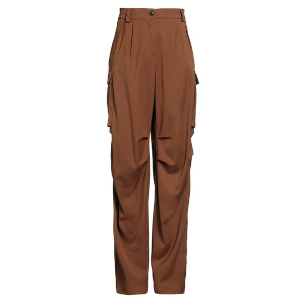 【貨物輸送無料】 アニエバイ レディース 心地好いズボン下 ボトムス Pants Brown
