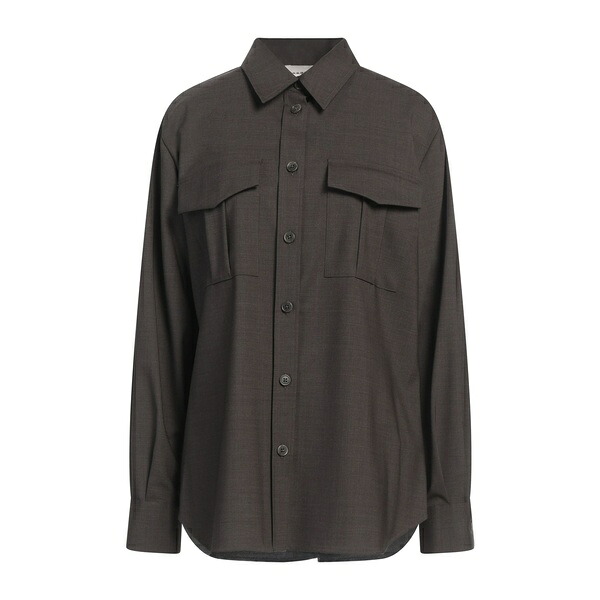 【貨物輸送無料】 パロッシュ レディース プルオーバー トップス Shirts Brown