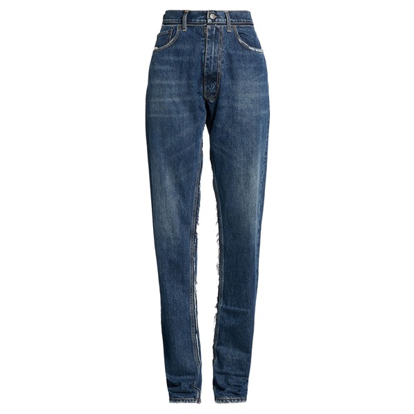 【送料無料】 マルタンマルジェラ レディース デニムパンツ ボトムス Jeans Blue|asty