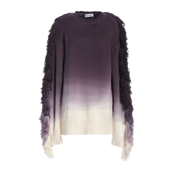 【貨物輸送無料】 ジ アティコ レディース 編み物\u0026スウェーター アウター Sweaters Purple