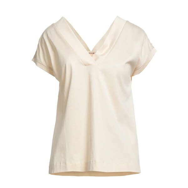 【貨物輸送無料】 アレッシアサンティ レディース ティーシャツ トップス Tops Beige